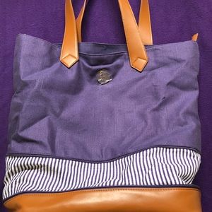 Dark Blue Big Tote